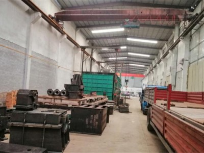 特大型打砂設備，對所有特大型金屬件表面打砂清除表面雜質